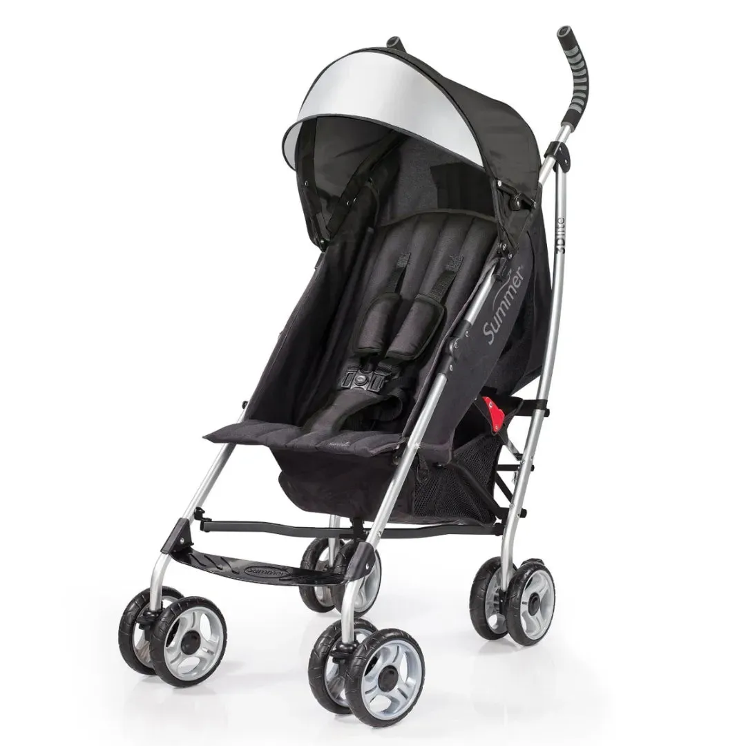 3D Lite Convenience Stroller - Black