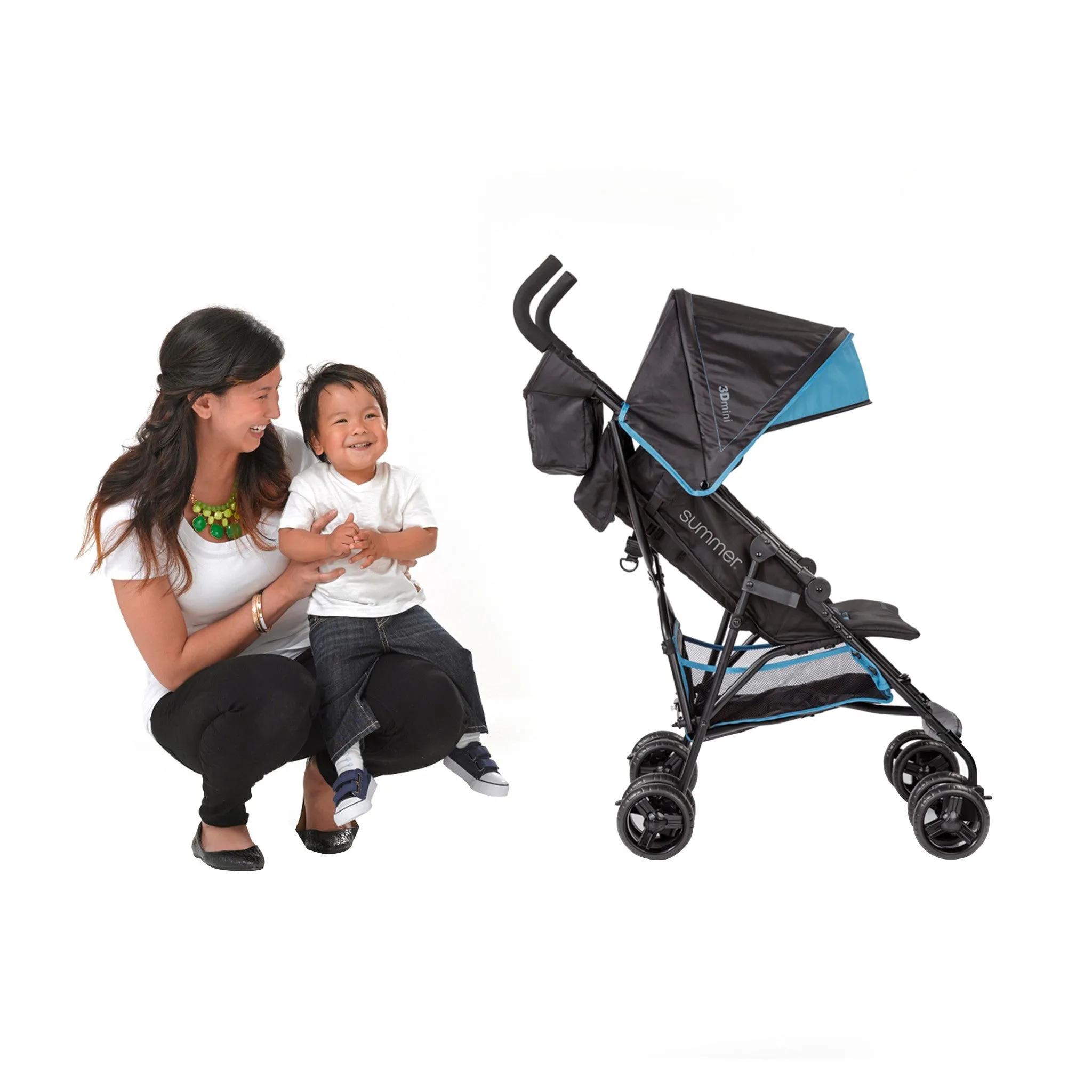 3Dmini Convenience Stroller - Blue