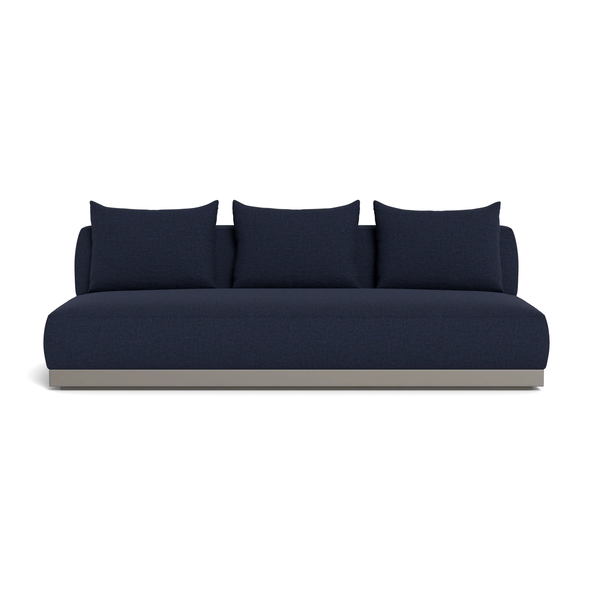 Amalfi 3 Seat Armless Sofa