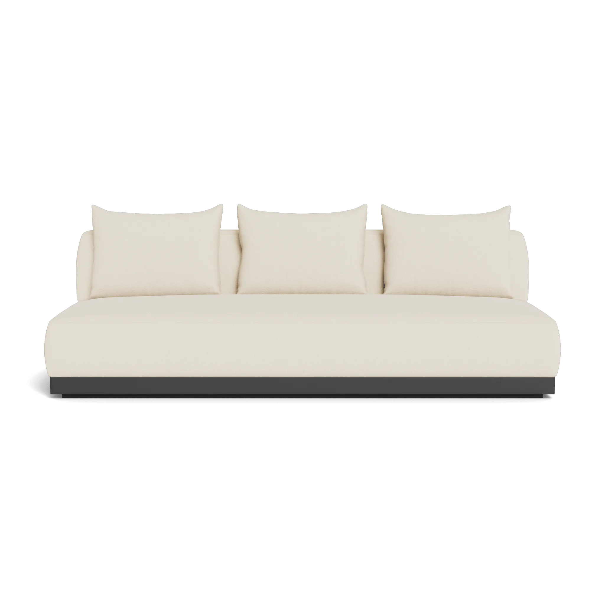 Amalfi 3 Seat Armless Sofa