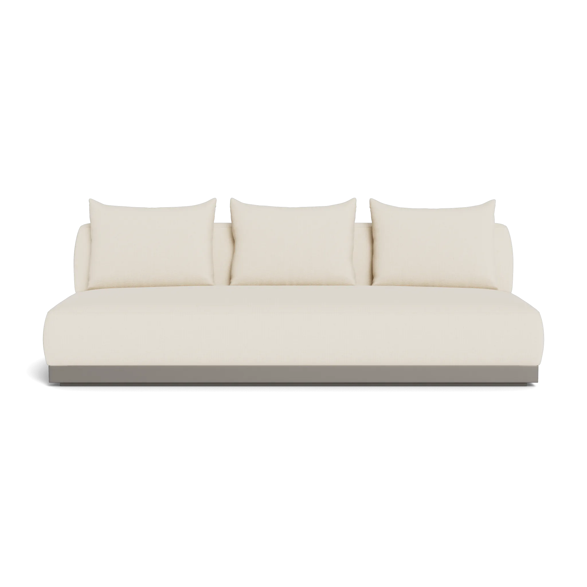 Amalfi 3 Seat Armless Sofa