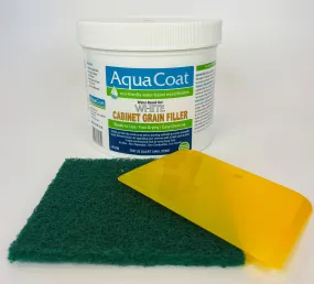 Aqua Coat WHITE Cabinet Grain Filler