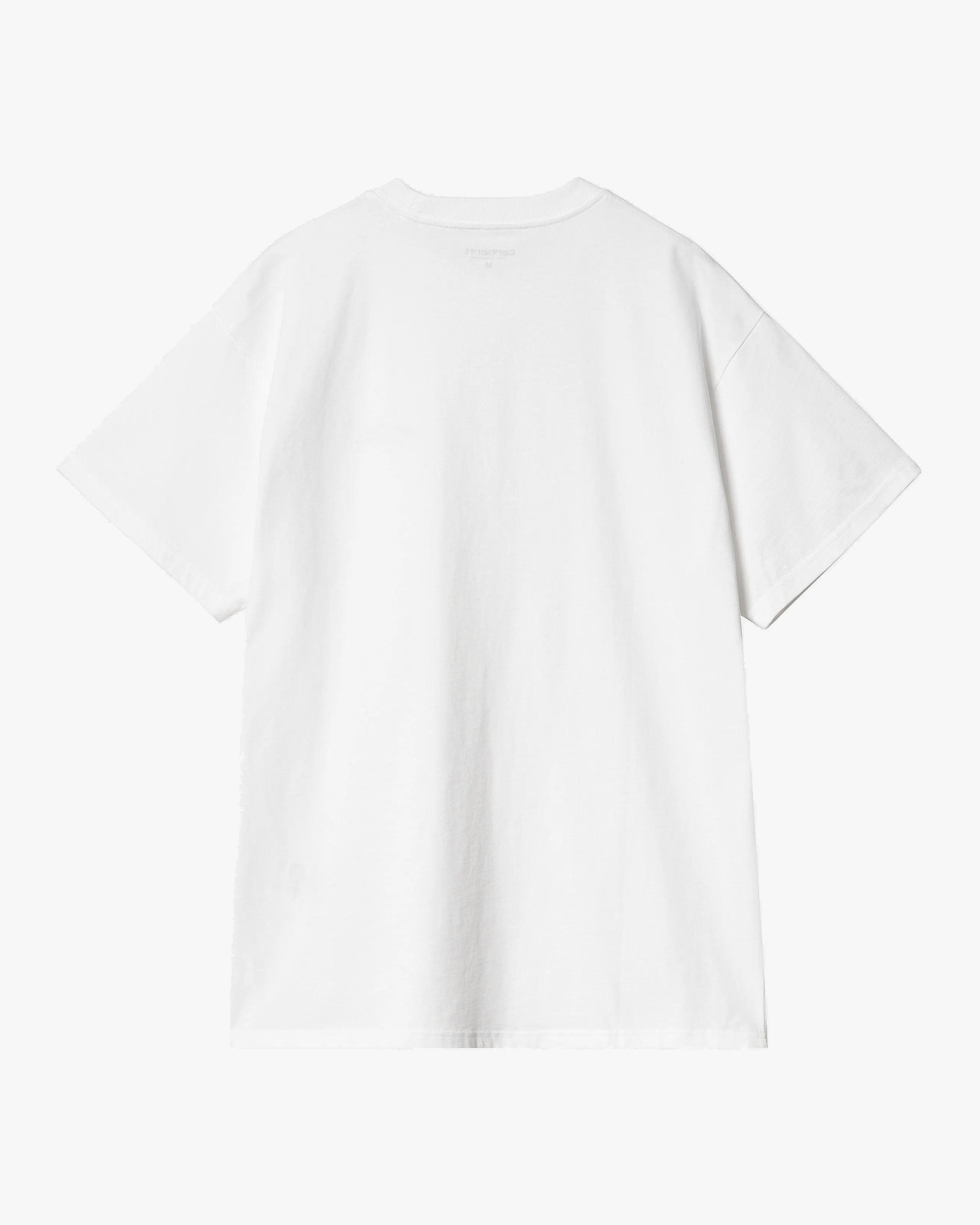 Carhartt WIP S/S Script Embroidery Tee - White / Black