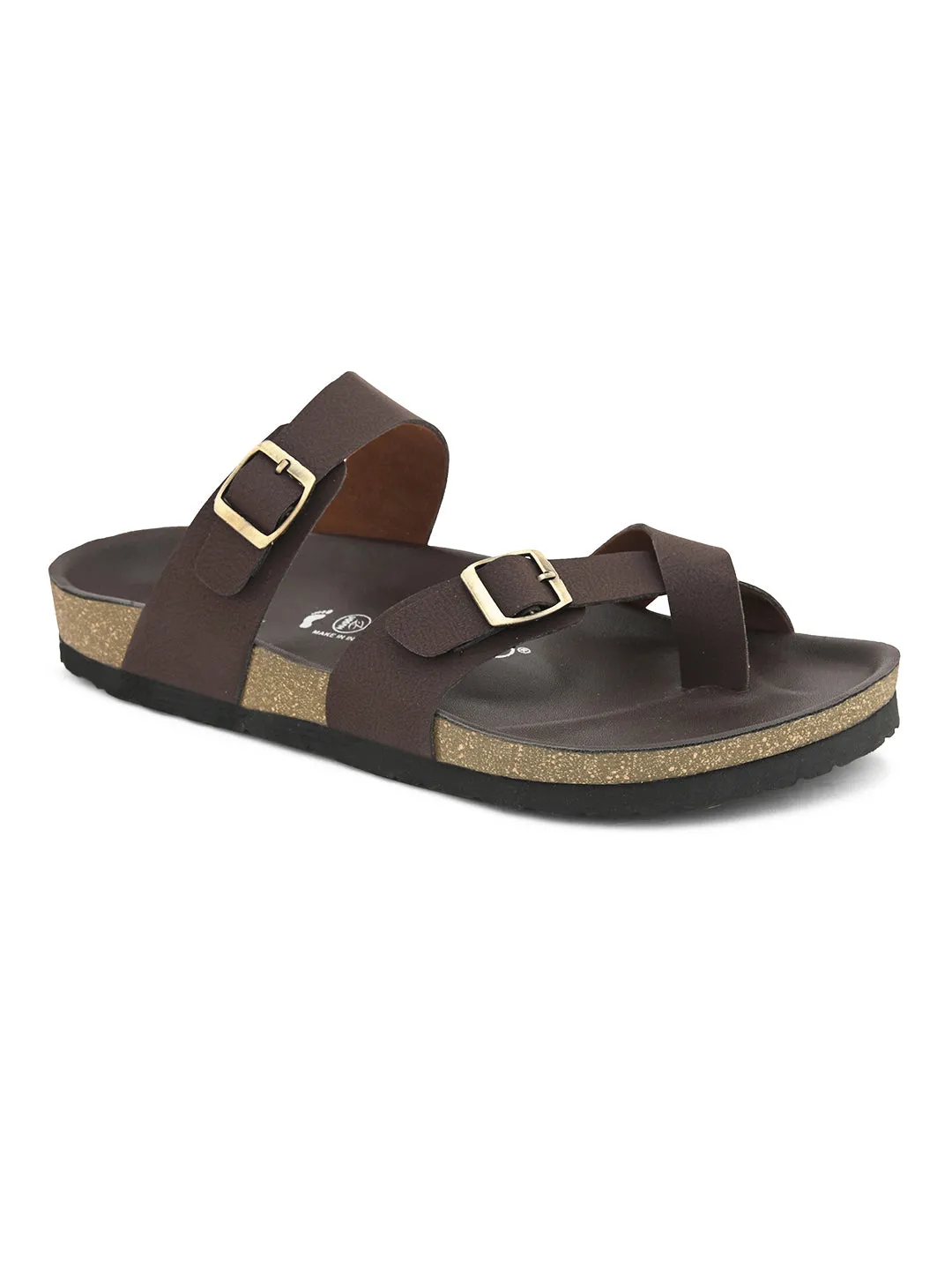 Classic Onyx Cork Footbed Sandal For Men