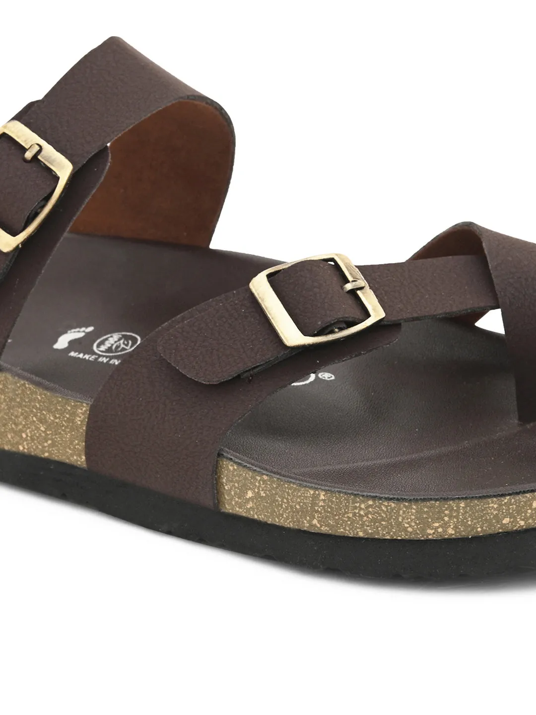 Classic Onyx Cork Footbed Sandal For Men