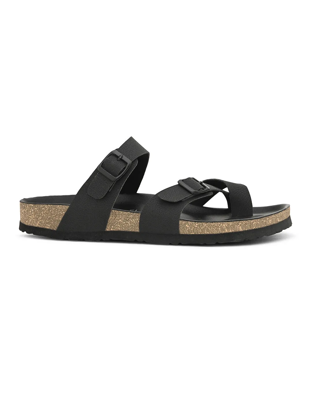 Classic Onyx Cork Footbed Sandal For Men