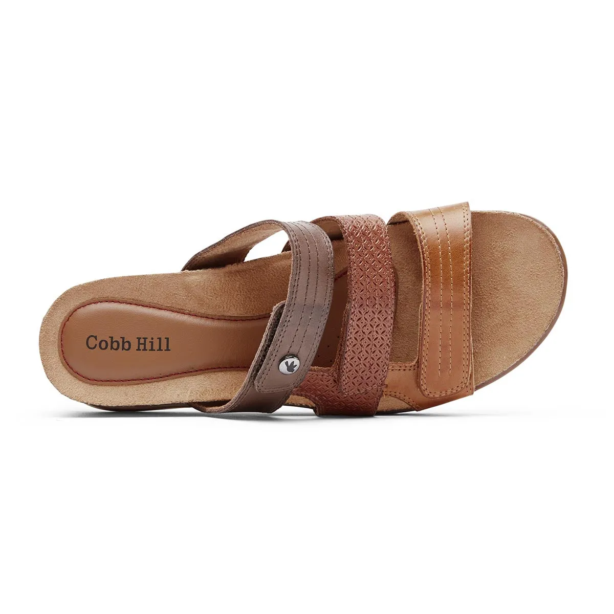 Cobb Hill by Rockport May Slide Sandal - Tan