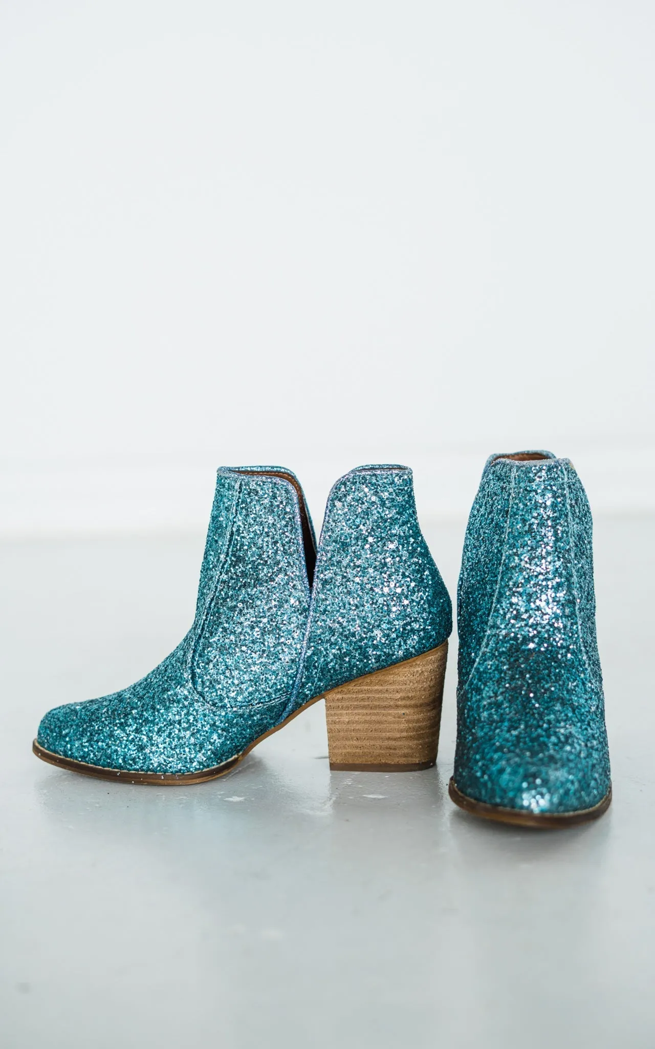 Fiera Booties in Blue by Not Rated