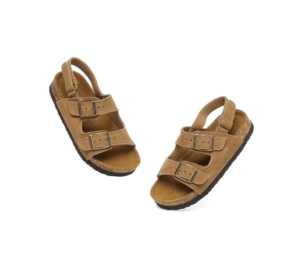 Kids Adjustable Straps Hook and Loop Slingback Summer Sandals