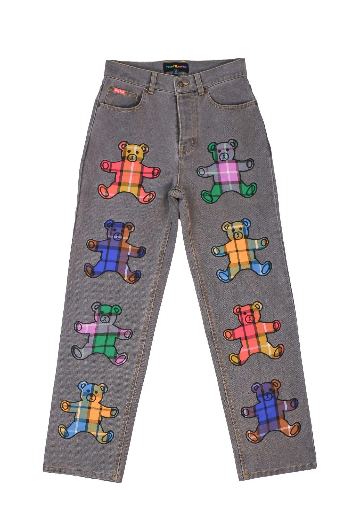 Patchwork Bear Pants