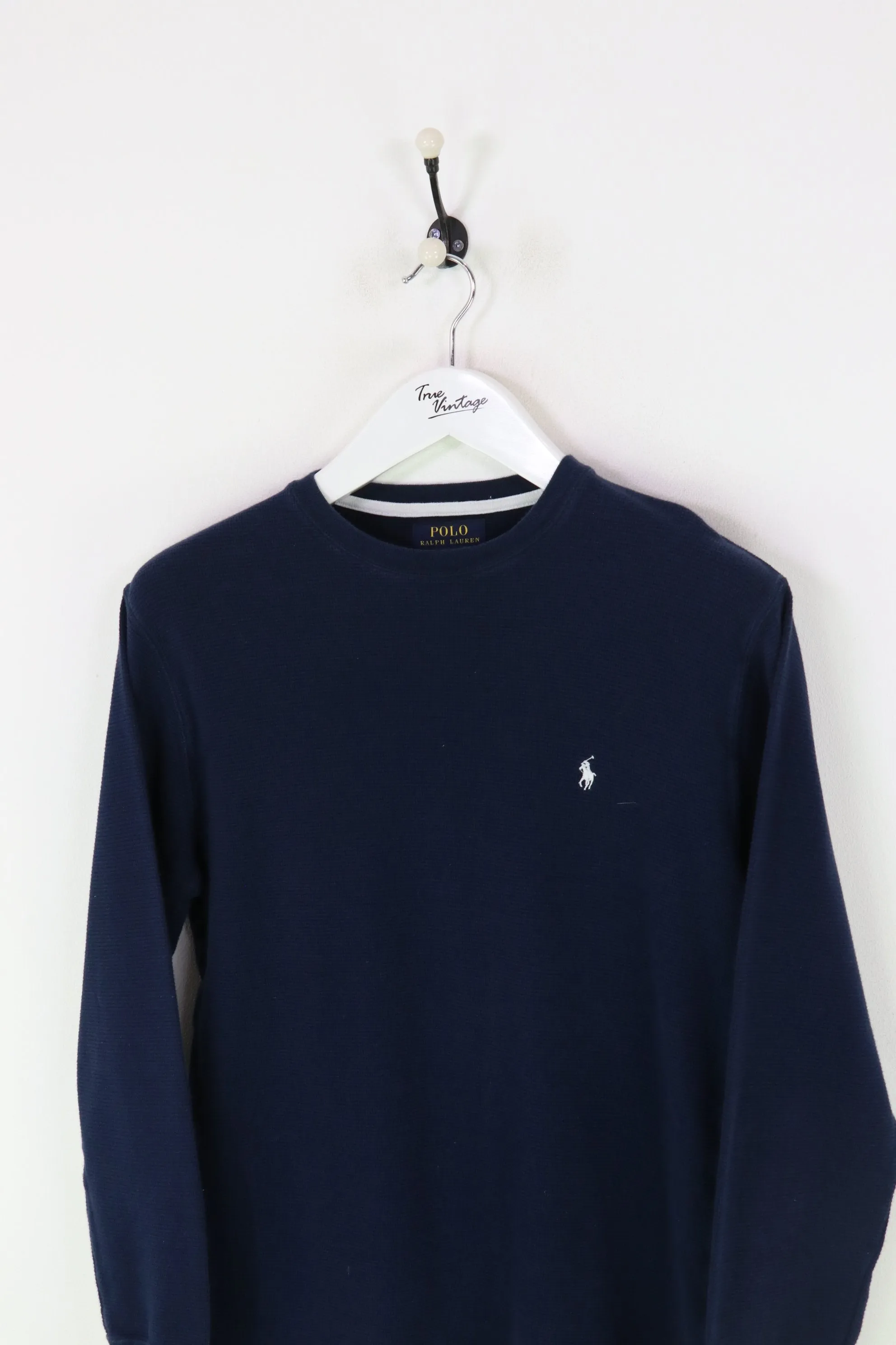 Ralph Lauren Lightweight Sweatshirt Navy Small