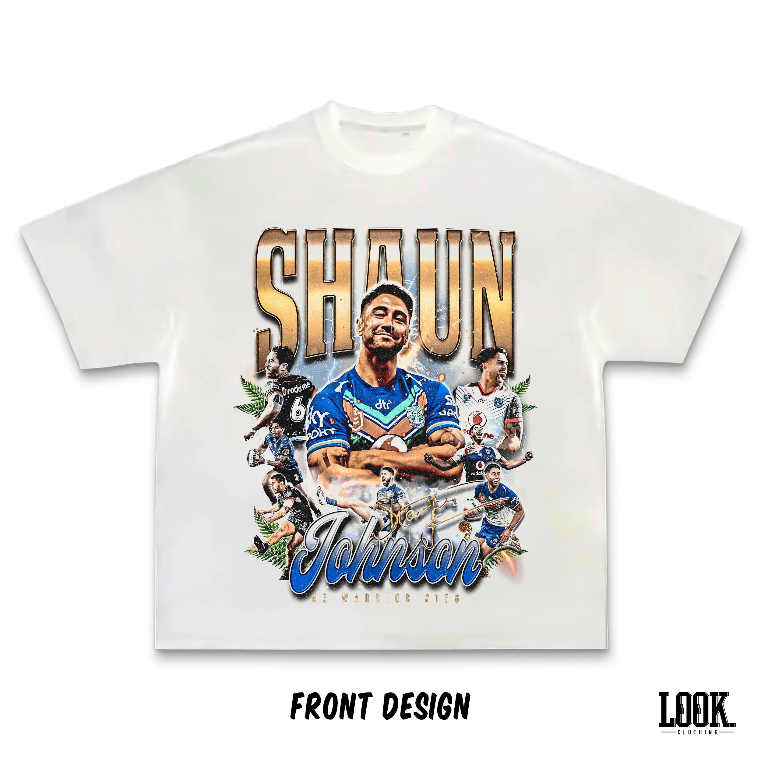 Shaun Johnson '168' Limited Edition LOOK. Graphic Tee