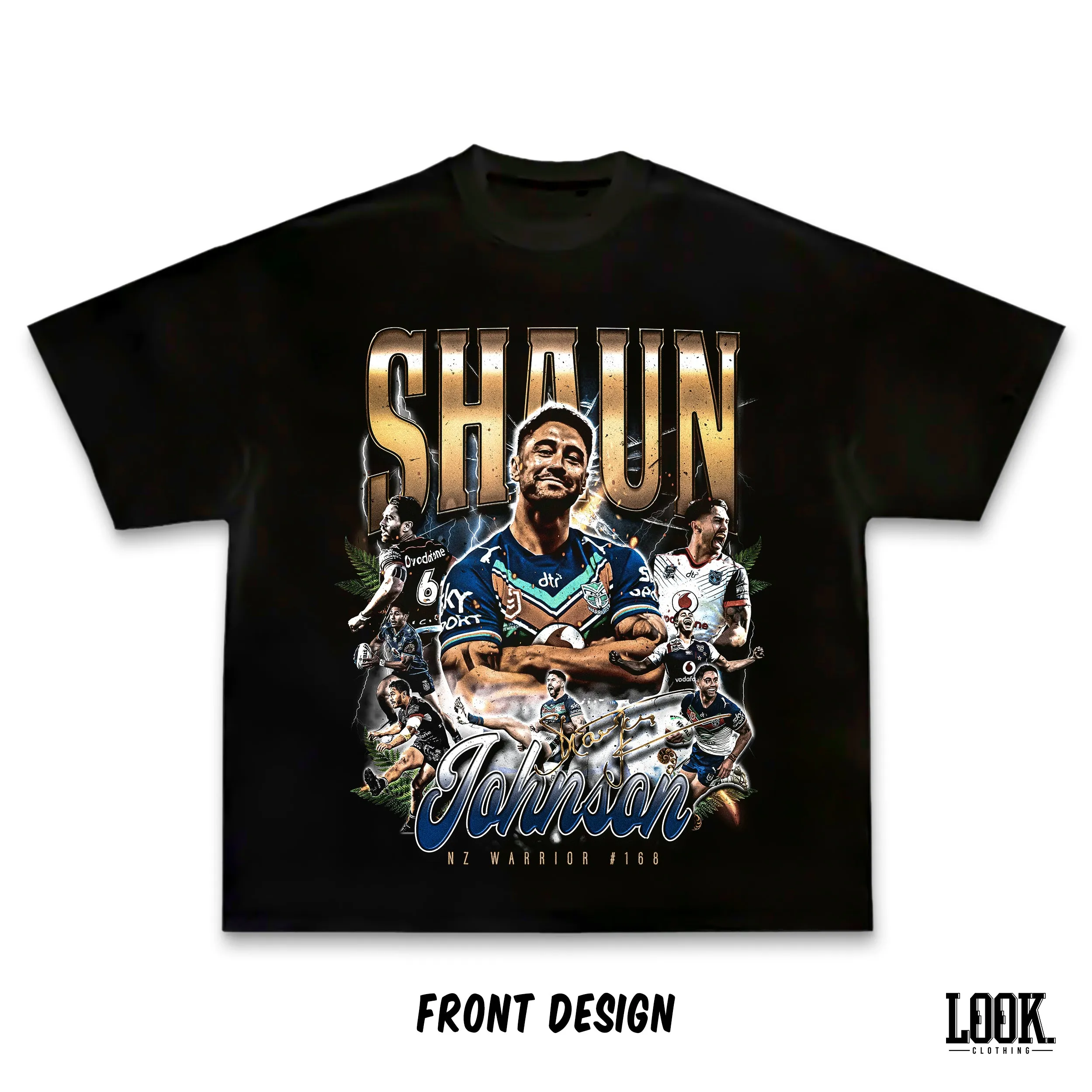 Shaun Johnson '168' Limited Edition LOOK. Graphic Tee