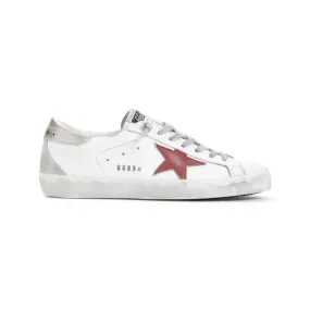 SNEAKERS SUPER STAR WHITE/RED/PLATINUM