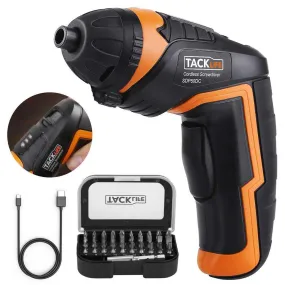 TACKLIFE SDP50DC Cordless Screwdriver Electric Rechargeable Screwdriver