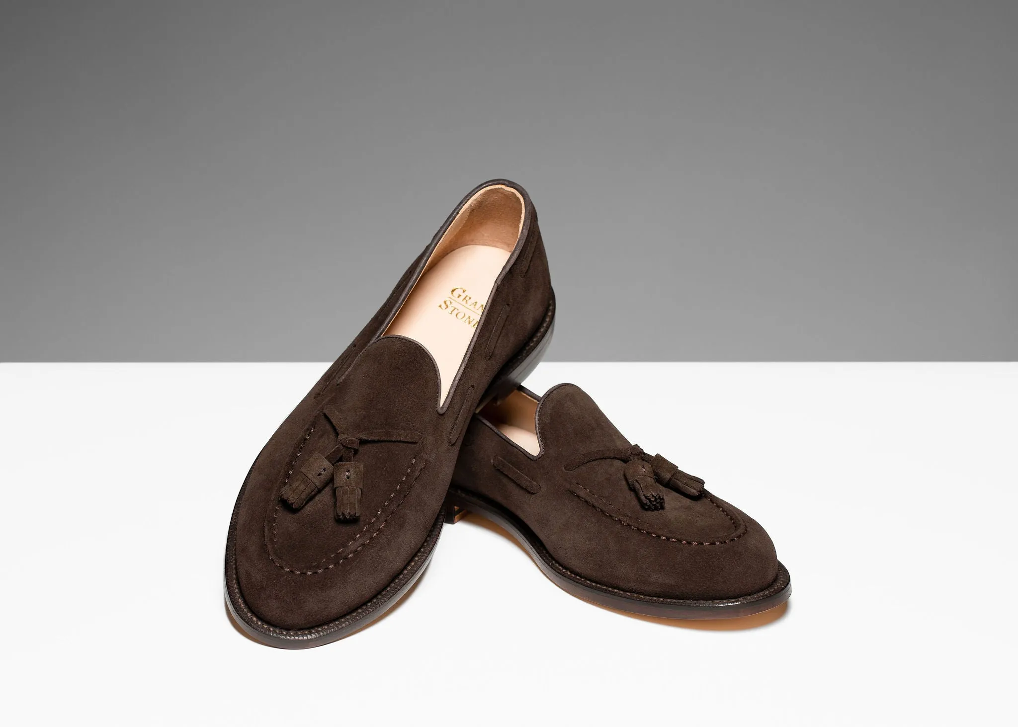 Tassel Loafer Espresso Suede