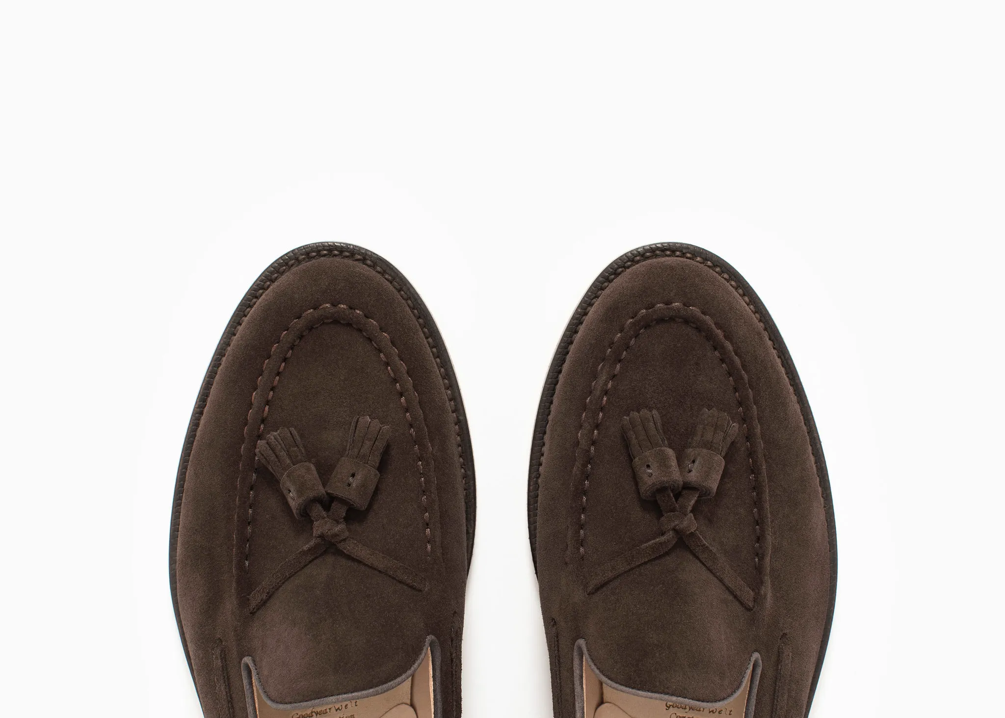 Tassel Loafer Espresso Suede