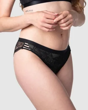 TRUE LUXE BLACK BIKINI BRIEF