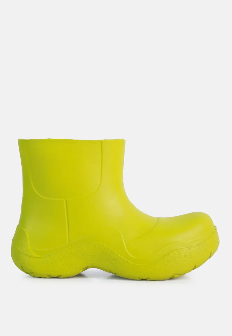 Two Tango Gummy Rain Boots By Ruw