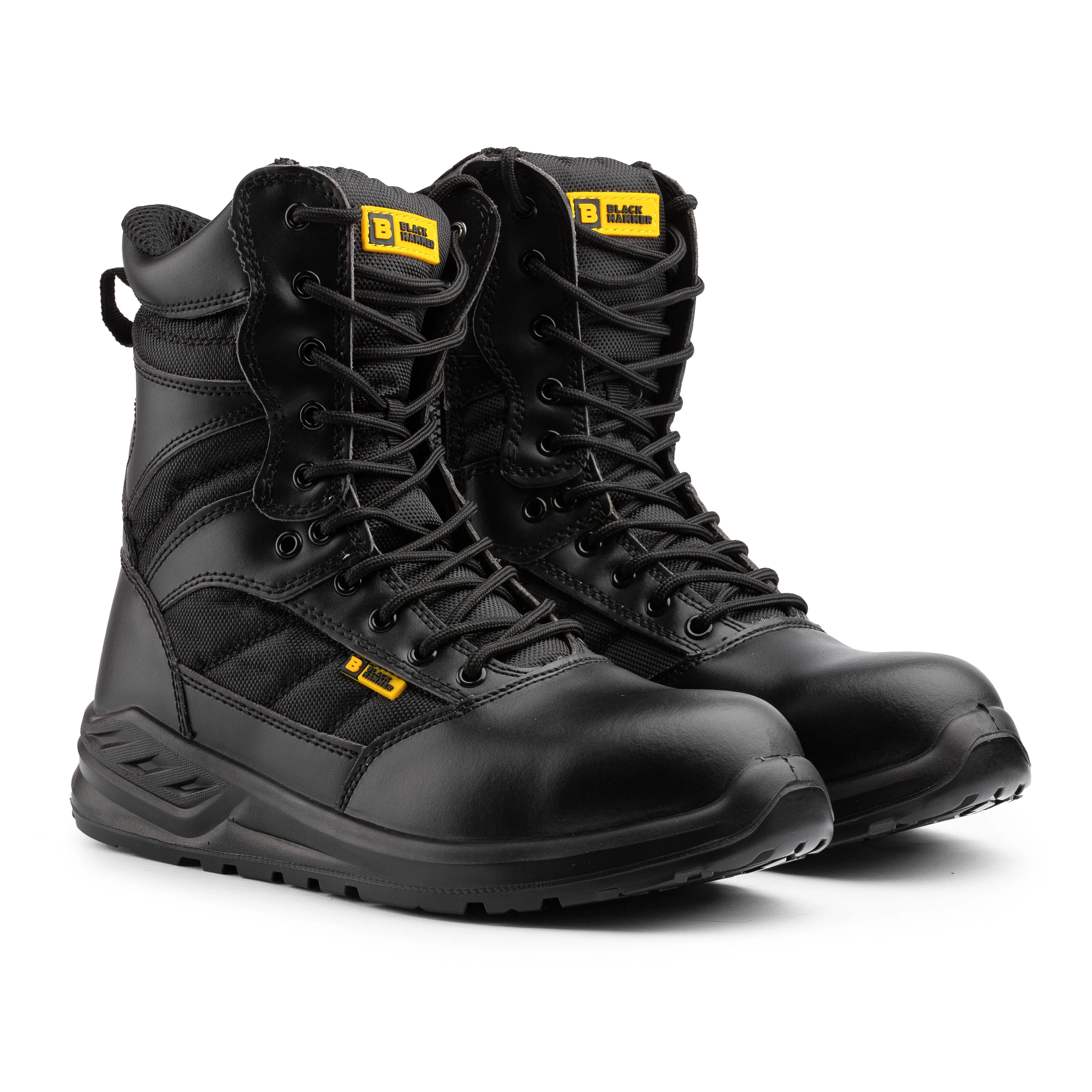 Warrior Military Genuine Leather Combat Boots for Men